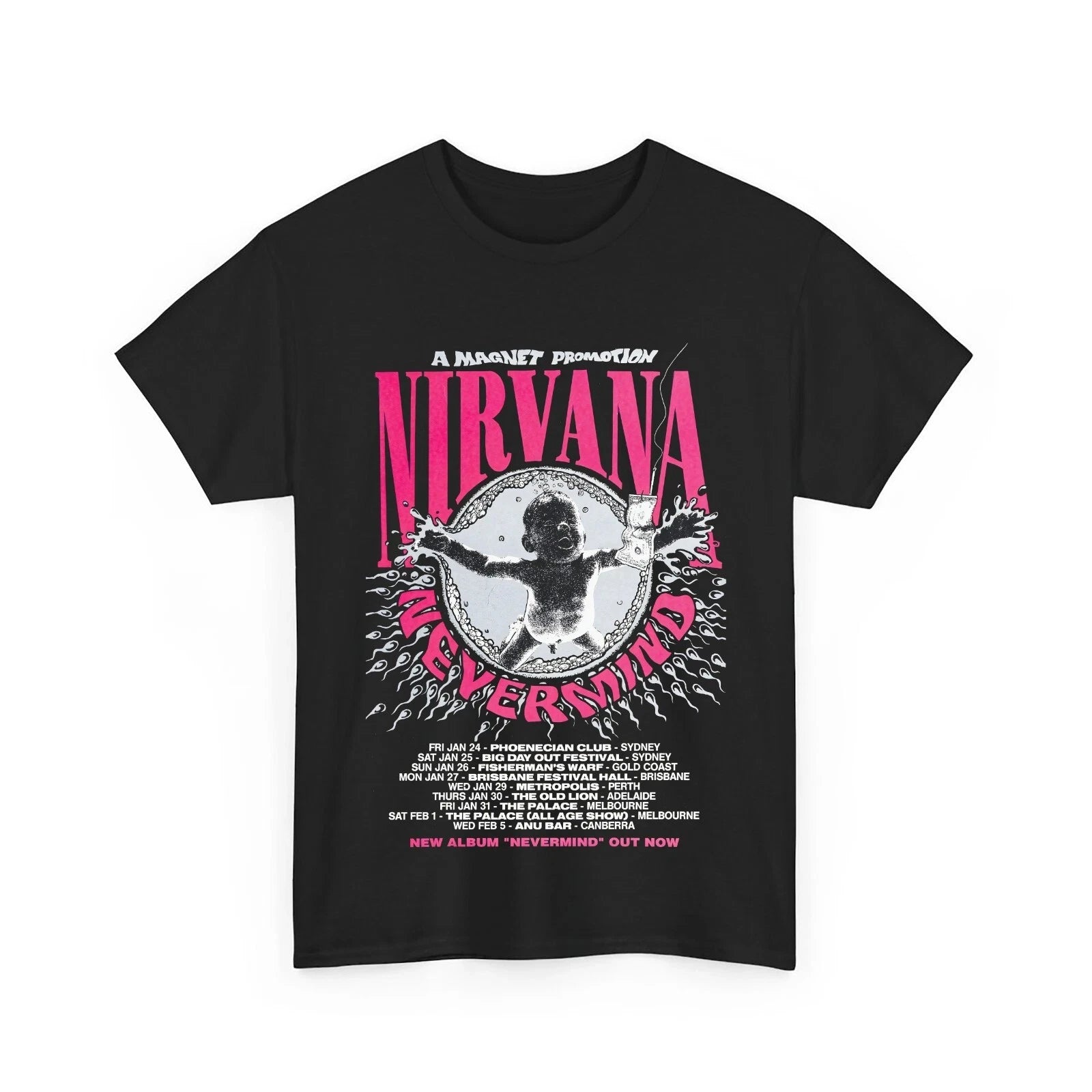 Nirvana Band 2026 Vtg shirt Unisex Cotton Y2k Oversized Fashion Popular Men‘s Women's T-Shirt Tee High-Quality Tops Fans Gifts