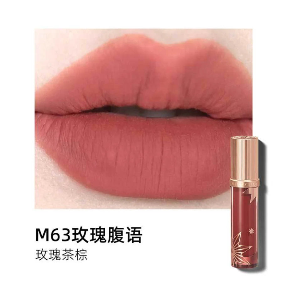 Girlcult Lip Cream Mud Thin Matte Soft Mist Velvet Liquid Lipstick Longlasting Transfer Proof 3.8g Makeup Cosmetics