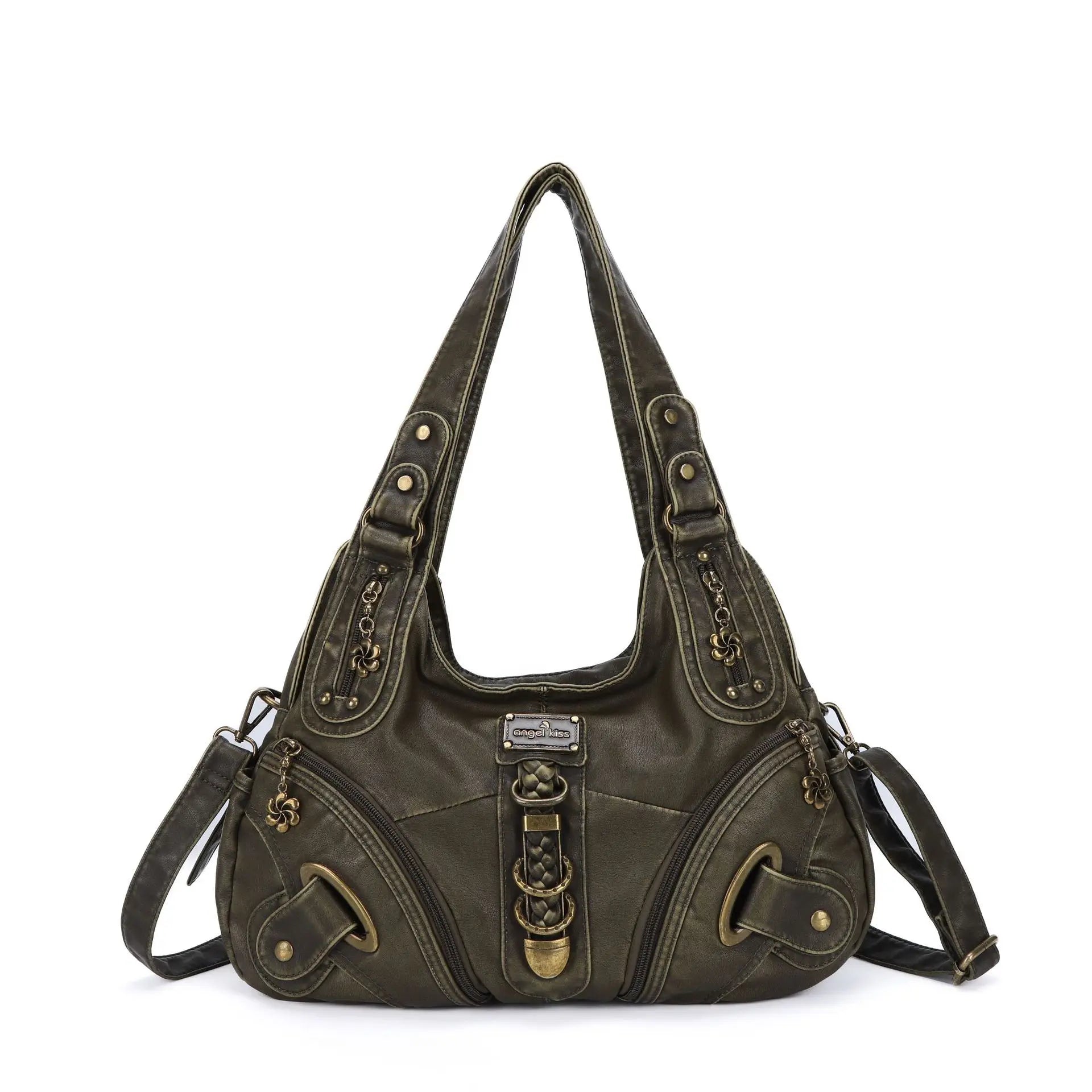 Angelkiss Frauen Handtaschen Mode Schulter Tasche Große Tote Top-griff Shopping-Pack Multifunktionale Satchel Dame Geldbeutel
