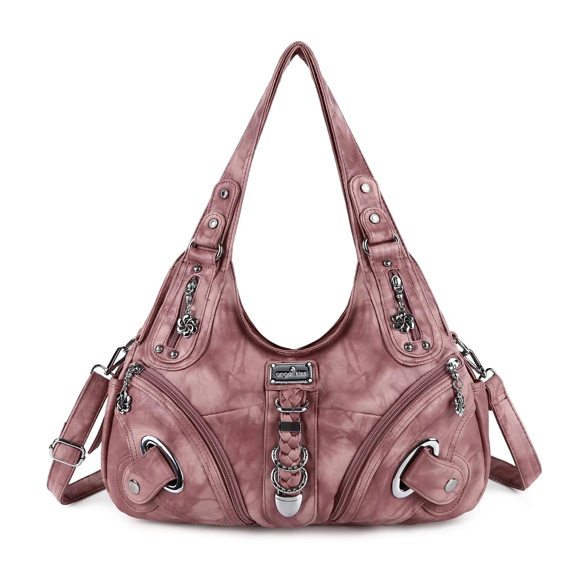 Angelkiss Frauen Handtaschen Mode Schulter Tasche Große Tote Top-griff Shopping-Pack Multifunktionale Satchel Dame Geldbeutel