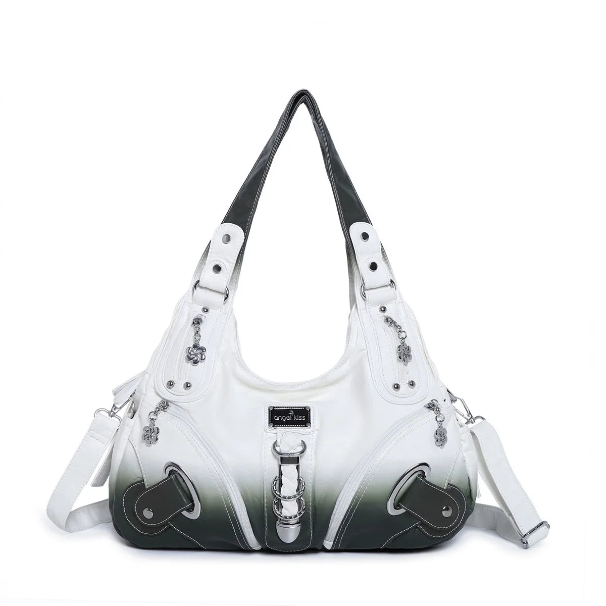 Angel kiss Women Handhag Large Fashion Shoulder bags Vintage Shoulder Bags Female Top-handle Tote Bag Large Purse