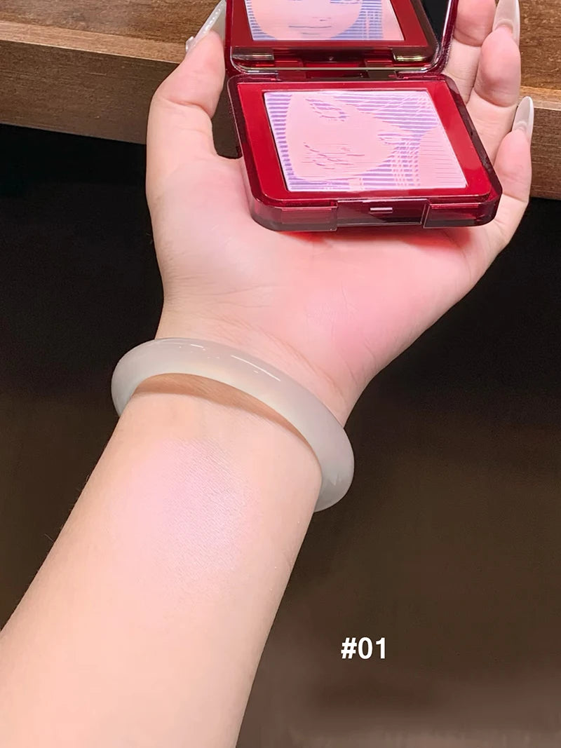 Little Ondine Cream Blusher Floating Shadow Powder Blush Brightens Nature Long-Lasting Blush Makeup Palette De Blushes Palette