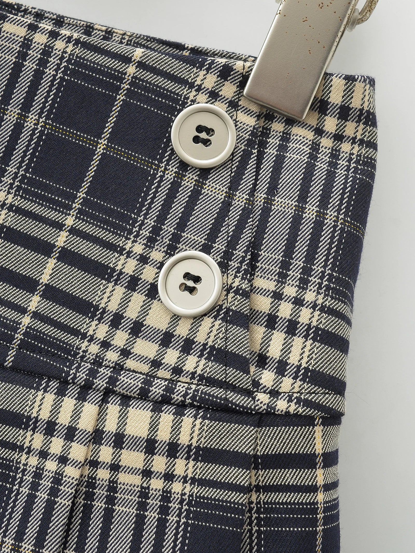 Summer Mini Skirts For Woman Vintage Korean Fashion Red Plaid Skirt Women Y2k Clothes Skirts Buttons Pleated Skirts Preppy Style
