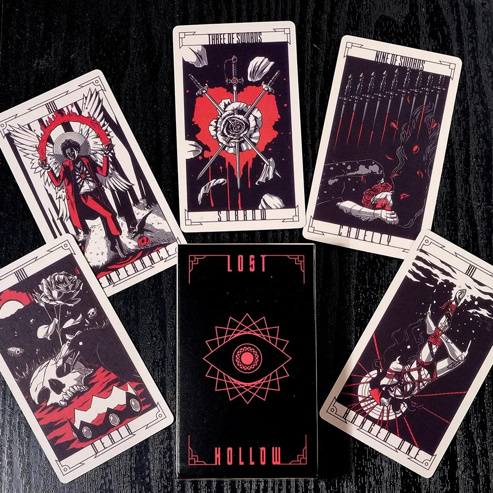 The Lost Hollow Tarot cards for Women Girls Board Game Tarot Oracle Party Astrology The Green Witch Card