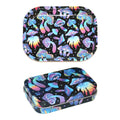 18*14cm Metal Rolling Storage Tray with  TinPlate Storage Box Tobacco Cigarettes Cases Holder Smoking Accessories