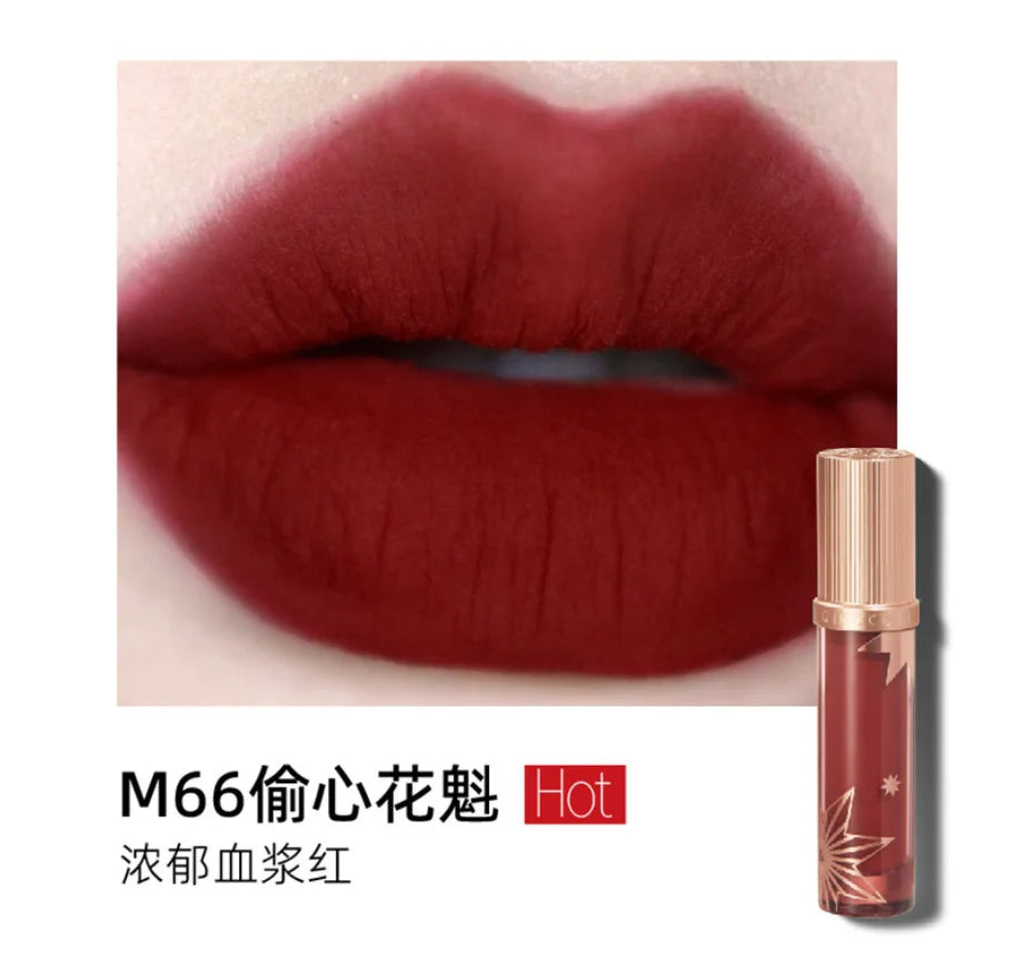 Girlcult Lip Cream Mud Thin Matte Soft Mist Velvet Liquid Lipstick Longlasting Transfer Proof 3.8g Makeup Cosmetics